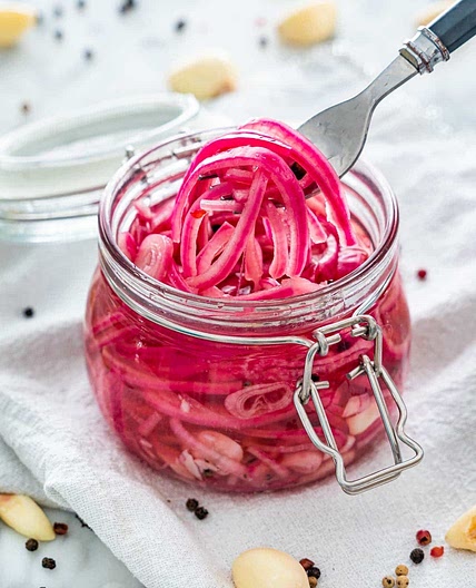Pickled / Caramelized Red Onions