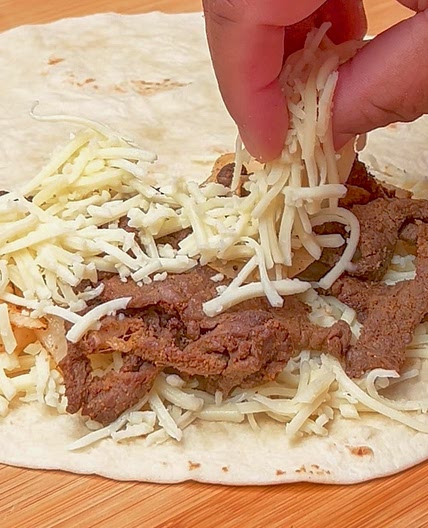 Air Fryer Steak Quesadilla 