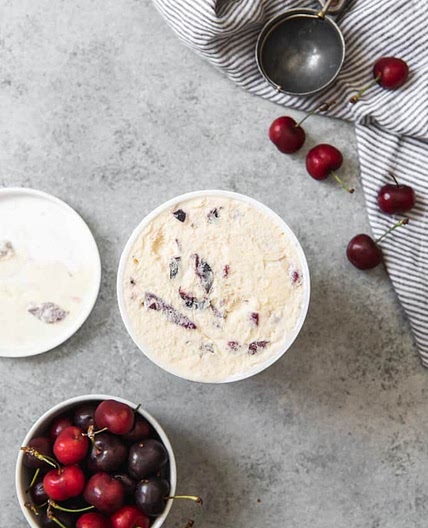 Cherry Vanilla Ice Cream