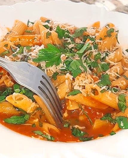 ALL'ARRABBIATA 🌶️ REALLY ANGRY HOT PASTA DAY 6