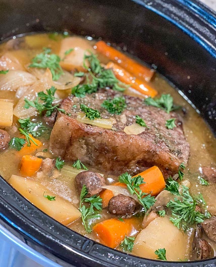 The ultimate pot roast dinner 