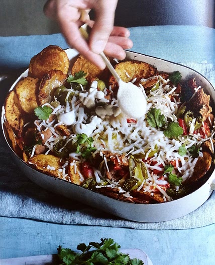 Loaded Potato Nachos