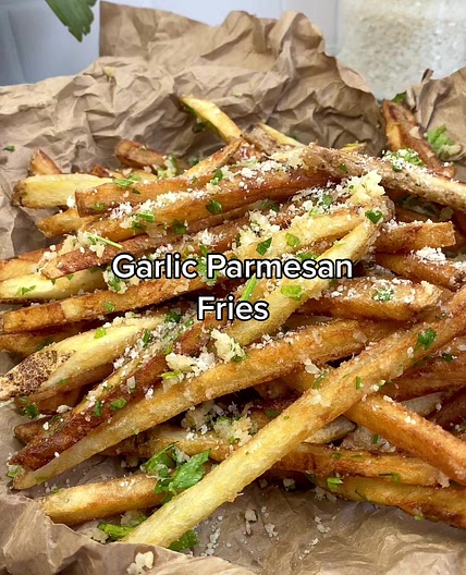 Garlic Parmesan fries