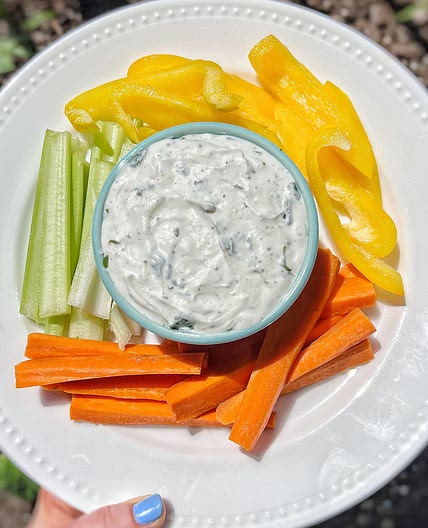 *Healthier* Ranch Dip