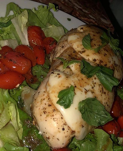 Sheet Pan Caprese Chicken