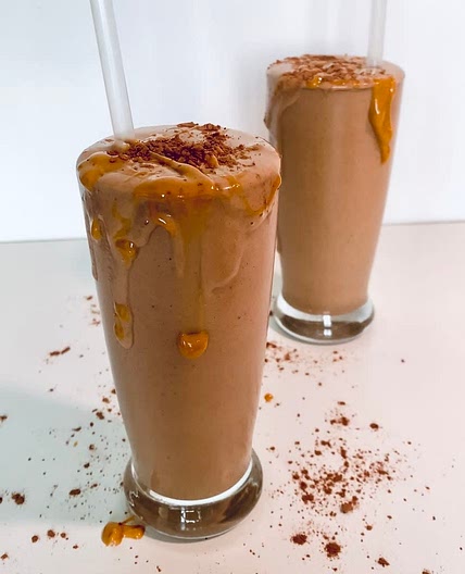 Vegan, Peanut Butter Chocolate Shake