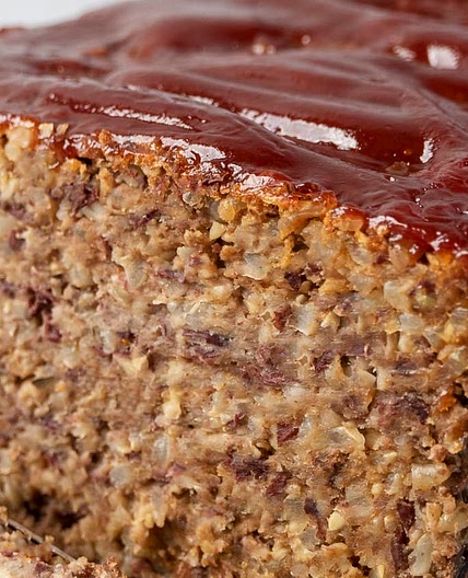 Vegan Mushroom Meatloaf