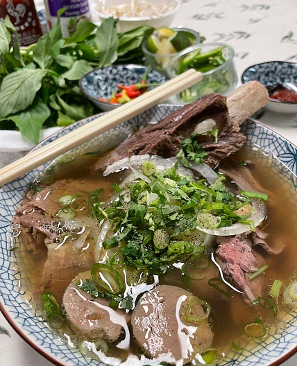 Phở Bò - Vietnamese Beef Noodle Soup