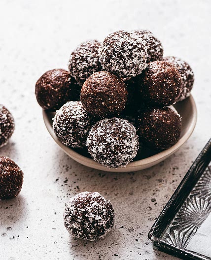Energyballs fondantes au chocolat