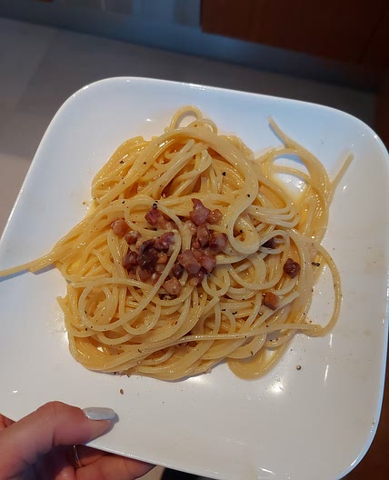 Pasta carbonara