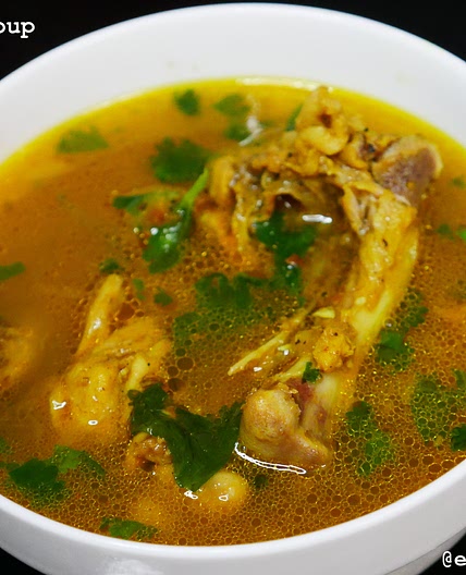 Indian Style Chicken Soup Recipe | Healthy Chicken Soup Recipe for Cold and Cough