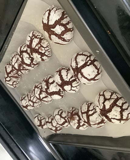 Chocolate Crinkle Cookies