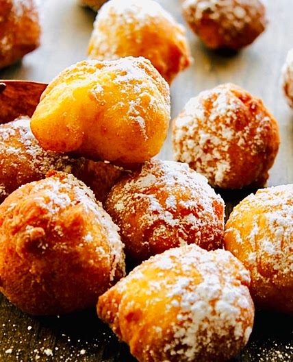 Zalabia Fritters in Orange Blossom Syrup