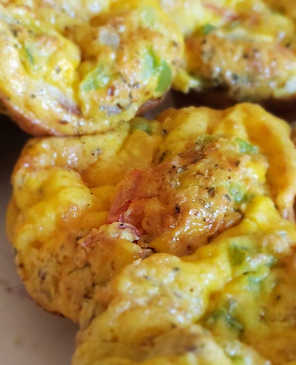 Muffin tin eggs