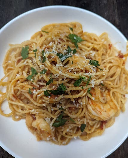 Spicy Shrimp Pasta 2.0