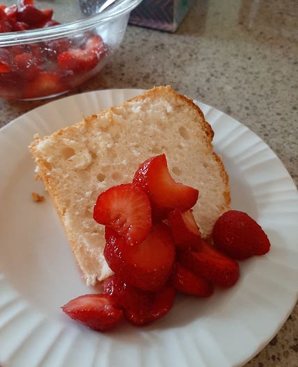 Gluten Free/Sugar Free Angel Cake