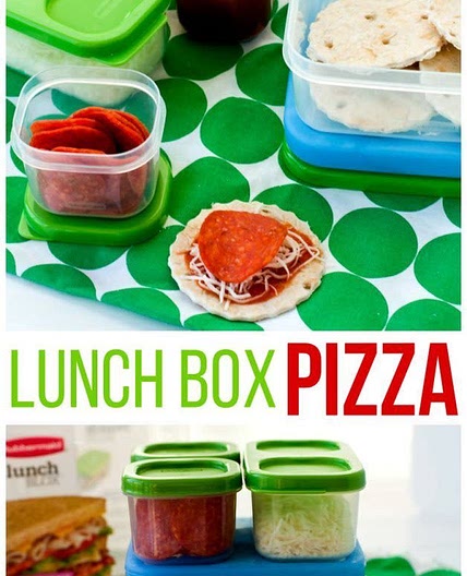 Lunch box pizza