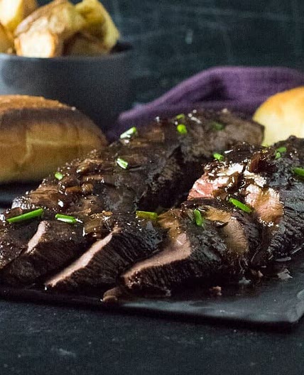 Balsamic Venison Roast Tenderloin