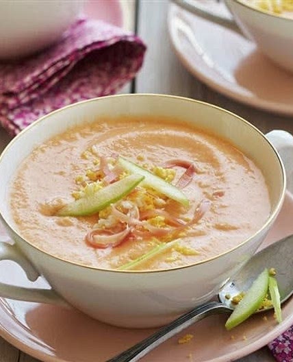 Salmorejo de manzana