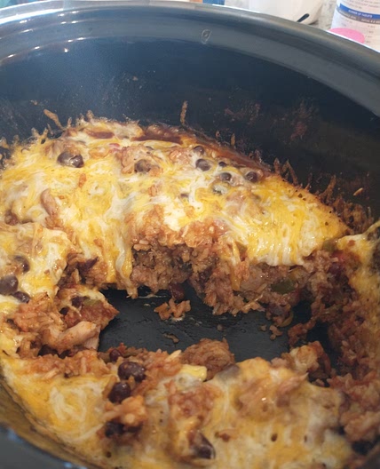 Dump and Go Chicken Taco Casserole