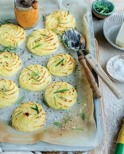 Baked mashed potatoes