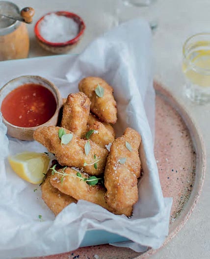 Baked chicken strips