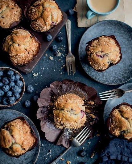 Blueberry muffins