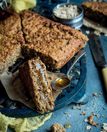 Oats triangle bake