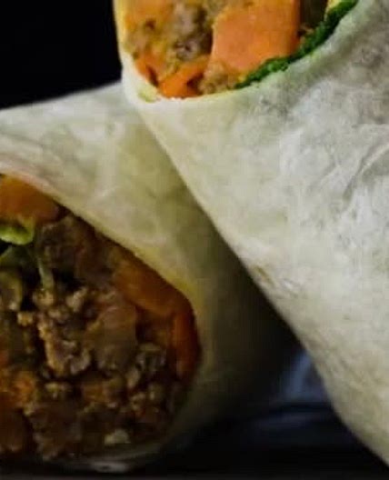 Spicy Beef Wrap to Go