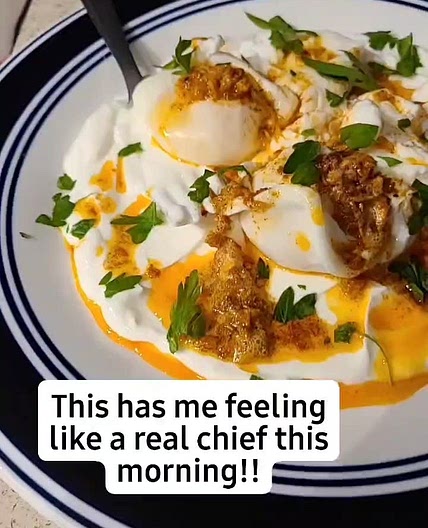 Turkish Eggs (Cilbir)