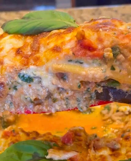 Low-Carb Eggplant Lasagna 