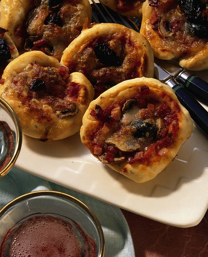 Würzige Mini-Pizzen