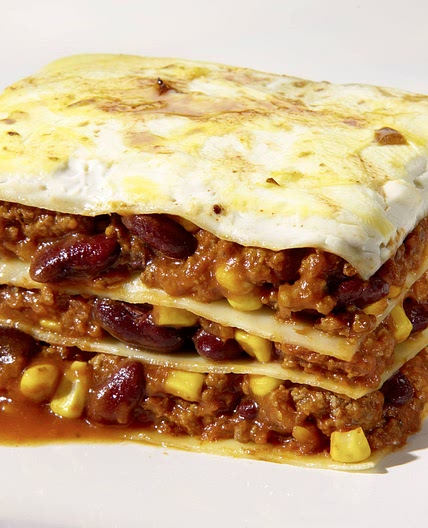 Mexikanische Lasagne
