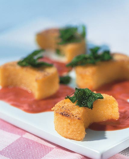 Polentaplätzchen