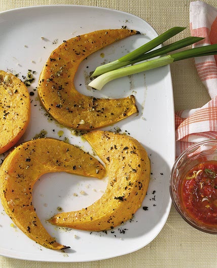 Veganer Ofen Kürbis