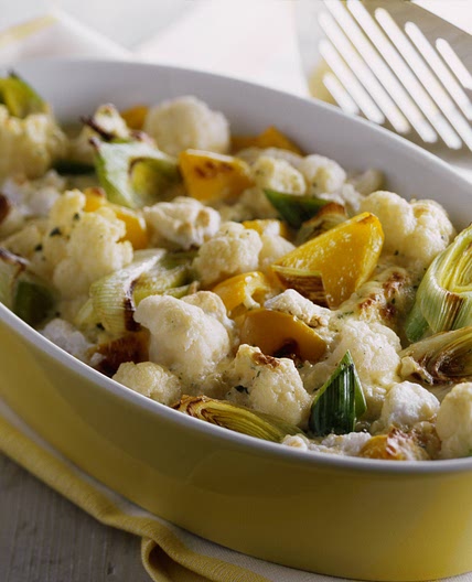 Blumenkohl-Käse-Gratin