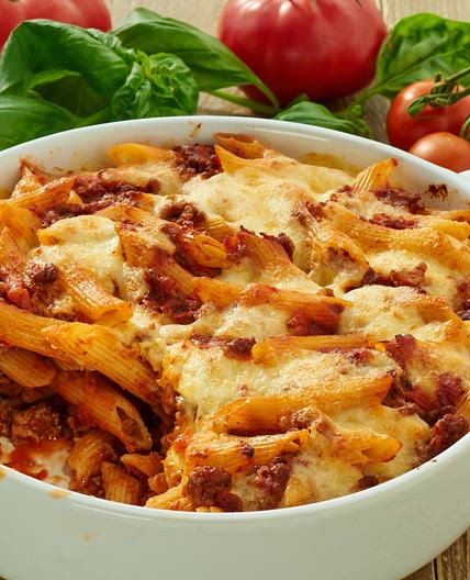 Italienischer Nudelauflauf