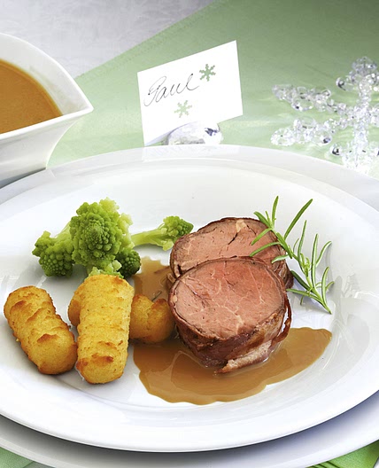 Rinderfilet im Speckmantel