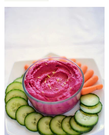 Roasted Beet Hummus 