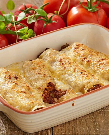 Cannelloni mit Hackfleisch