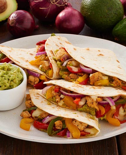 Quesadillas mit Hähnchen