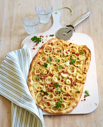 Flammkuchen Elsässer Art