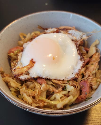 Cabbage rice bowl