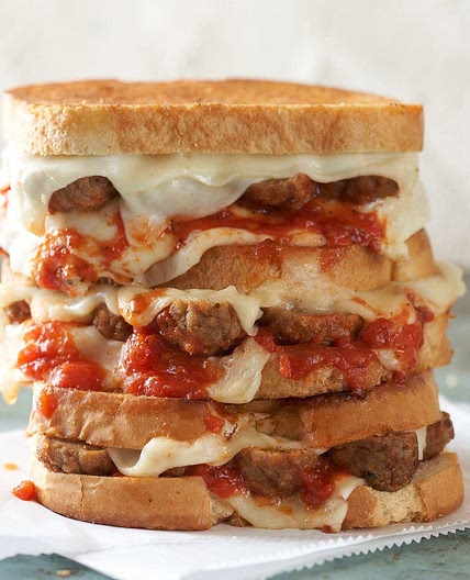 Upgrade Your Grilled Cheese: Meatball Grilled Cheese and Aloha Melts