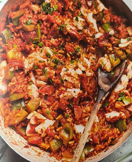Cod & Chorizo Jambalaya