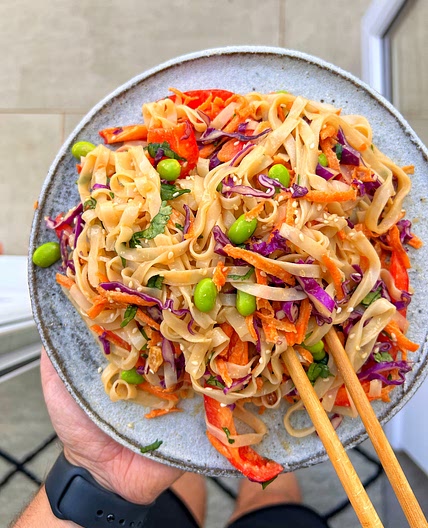 Peanut Butter Noodle Salad