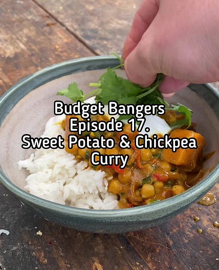 Sweet Potato & Chickpea Curry