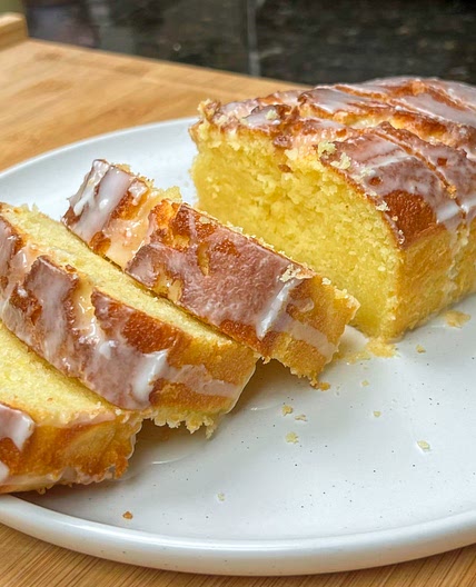 Air Fryer Lemon Pound Cake