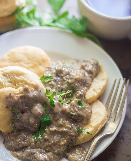 Vegan Biscuits & Gravy