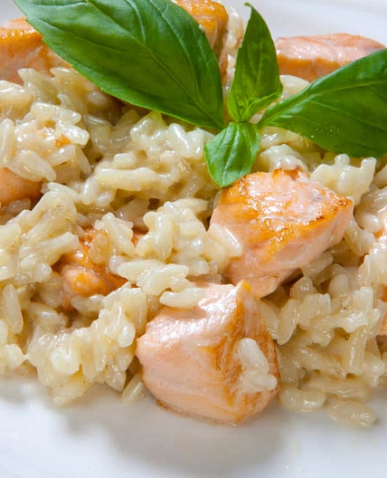 Risotto de poisson au Cookéo